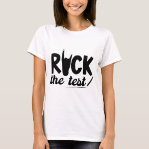 Rock The Test Testing Day Exam For Teacher Student T-Shirt