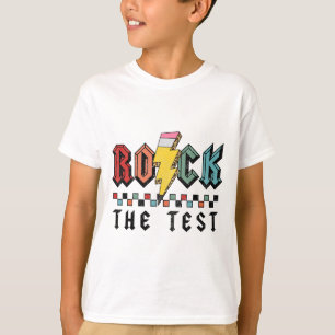 Rock The Test Testing Day Shirts For Teacher Men W