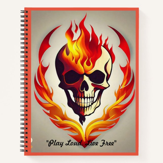 "Rock The World" Notebook (Front)