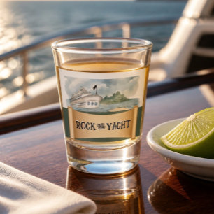 Rock the Yacht Shot Glass Party Favour