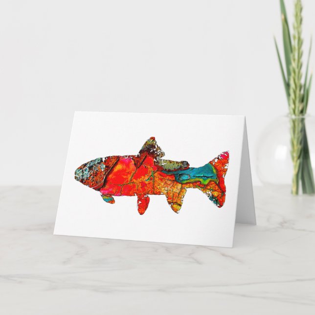 Rock Trout Card (Front)