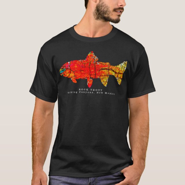 ROCK TROUT T-Sh T-Shirt (Front)