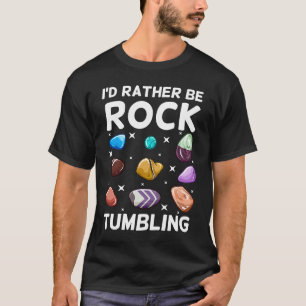 Rock Tumbling Stone Polish Kit Beginner Machine  1 T-Shirt