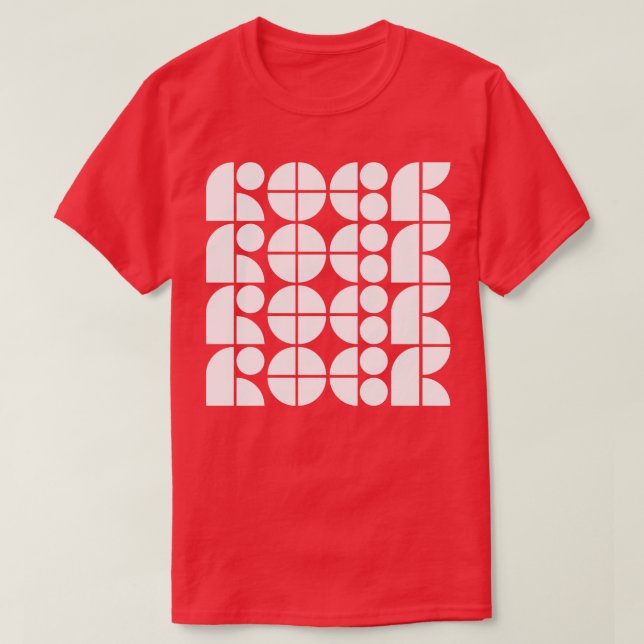 Rock Typography T-Shirt (Design Front)