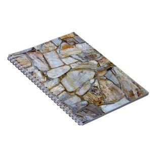 Rock Wall Texture Photo Spiral Notebook