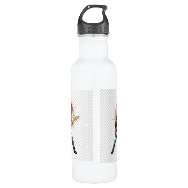 Rock water bottle (Front)