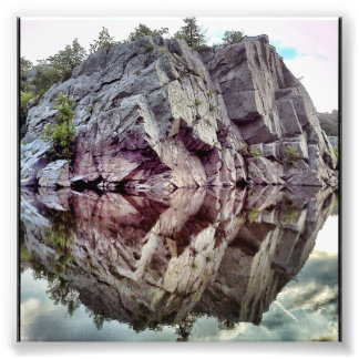 Rock Water Photo Print