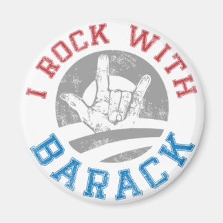 Rock with Barack Magnet