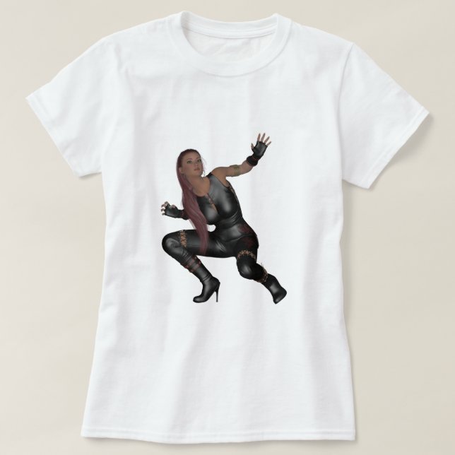 Rock Woman T-shirt (Design Front)