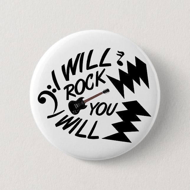 Rock You button (Front)