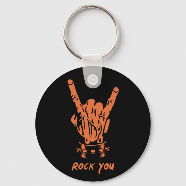 Rock You II Key Ring (Front)