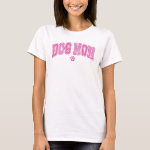 Rock Your Dog Mum Pride: Collegiate-Inspired T-Shirt