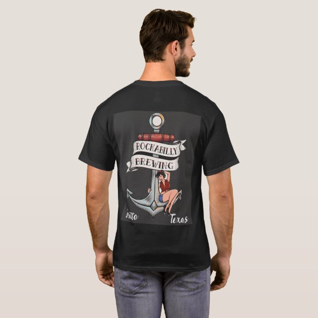 Rockabilly Brewing drinking shirt (Back Full)