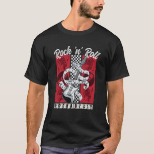 Rockabilly Clothing Rock N Roll Swing Greaser 50s  T-Shirt