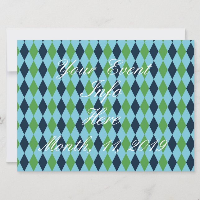 Rockabilly diamond plaid Thunder_Cove (Front)