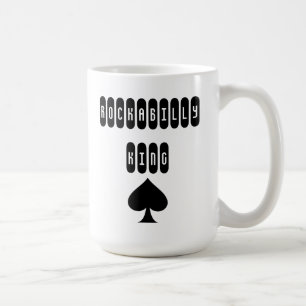 Rockabilly King Mug with Spade