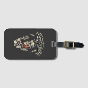 Rockabilly Luggage Tag