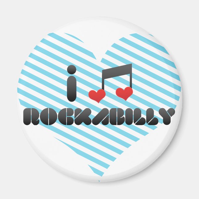 Rockabilly Magnet (Front)