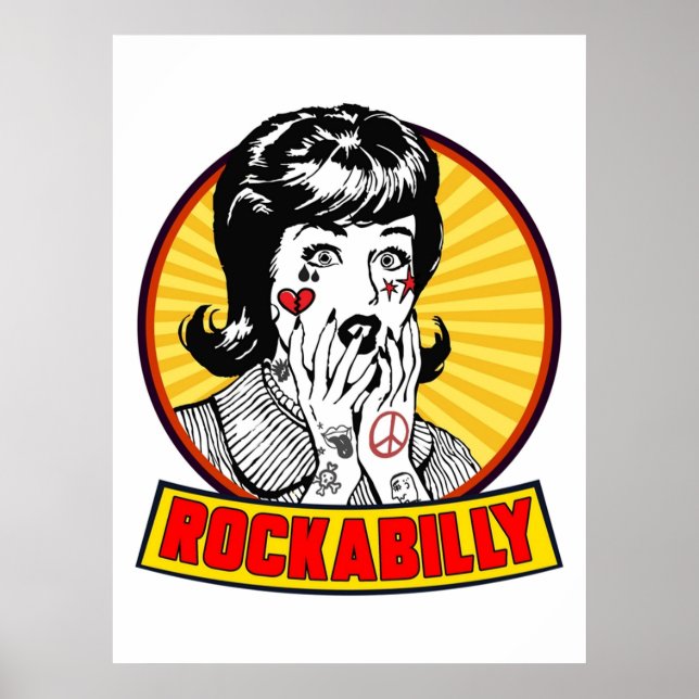 rockabilly poster (Front)