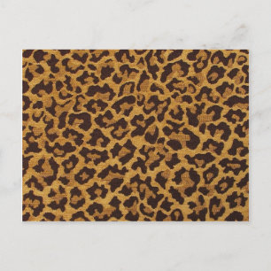 Rockabilly rab Leopard Print Gifts & Collectibles Postcard
