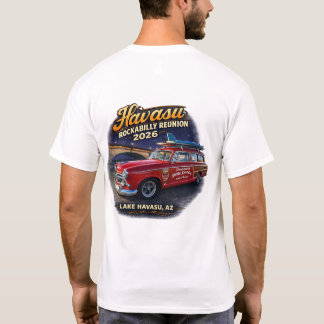 Rockabilly Reunion 2026 Hot Rod T-Shirt – Vintage