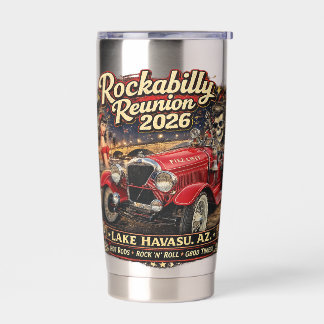 Rockabilly Reunion 2026 Insulated Tumbler