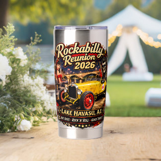 Rockabilly Reunion 2026 tumbler