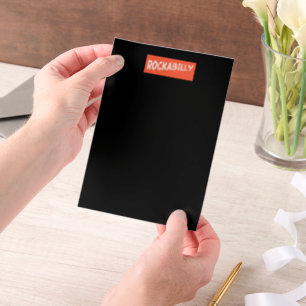 RockaBilly ripped black vellum papers Vellum Invitations