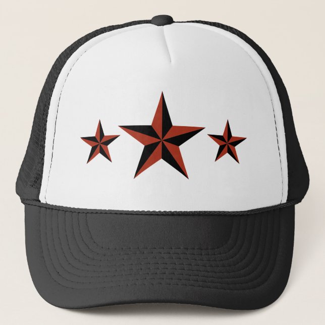 Rockabilly Star Trucker Hat (Front)