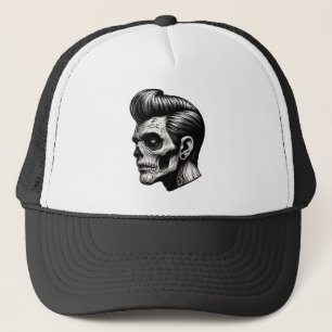 Rockabilly Zombie Vibes Trucker Hat