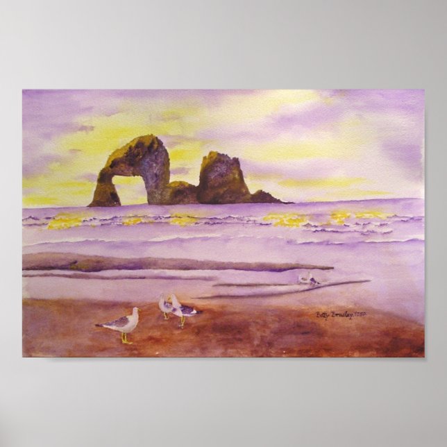 Rockaway Beach Poster (Front)