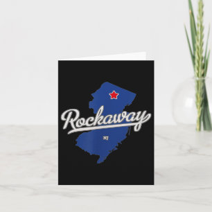 Rockaway New Jersey Nj Map Card