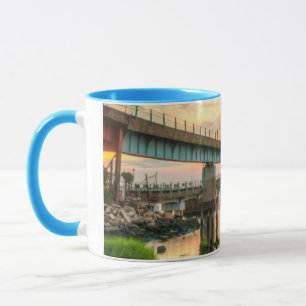 Rockaway Train Bridge Mug