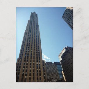 rockefeller bldg postcard