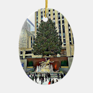 Rockefeller Centre Christmas Tree Ornament