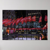 Rockefeller Centre Ice Skating Rink NYC Photograph