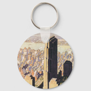 Rockefeller Centre New York Key Ring