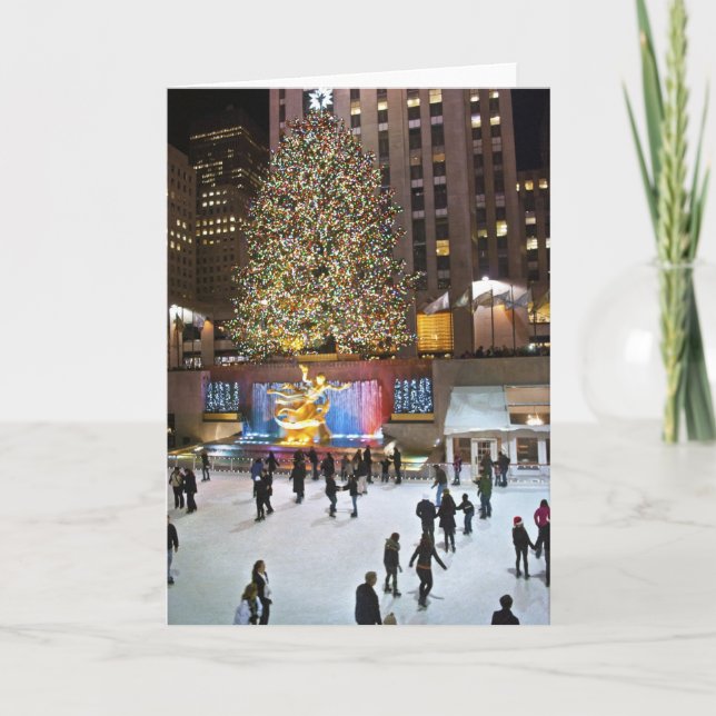 Rockefeller Centre Tree 2011 Holiday Card (Front)