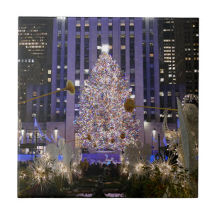Rockefeller Centre's Angels & Christmas - Tile