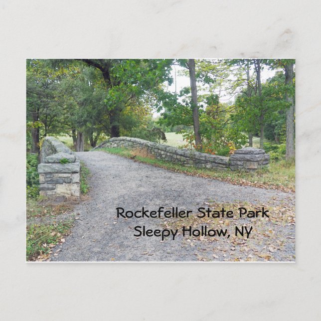 Rockefeller State Park in Sleepy Hollow, NY Postcard (Front)
