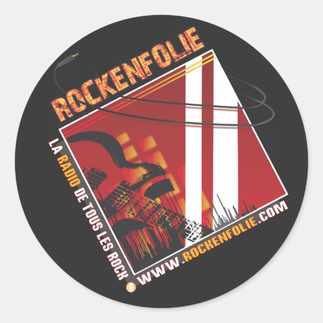 Rockenfolie Stickers (Front)