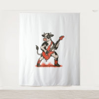 Rocker Cow , Cow Playing Guitar