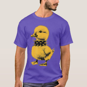 Rocker Duck Punk Metal Rock and Roll Musicoddler B T-Shirt