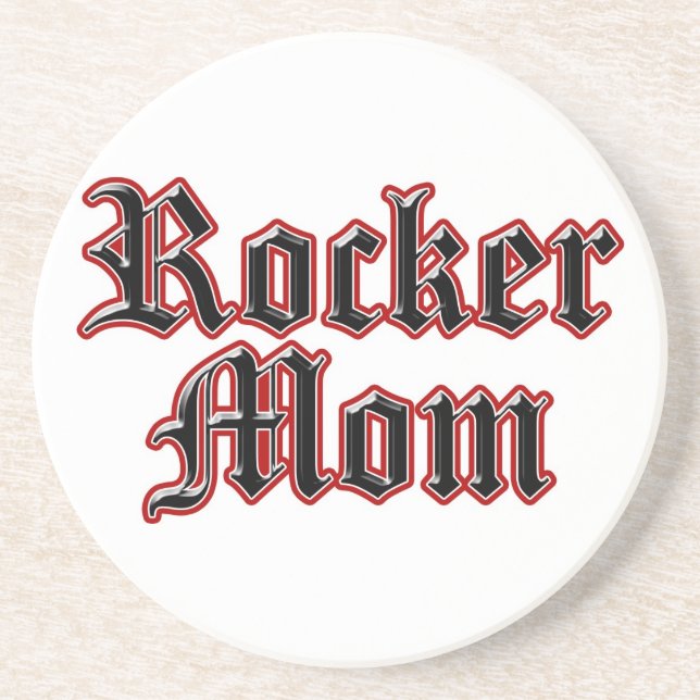 Rocker Mum Coaster (Front)