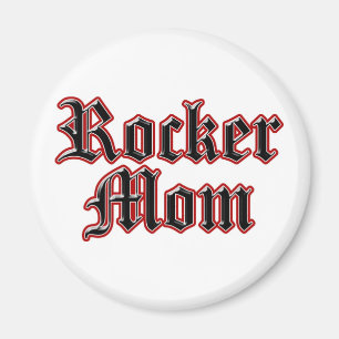 Rocker Mum Magnet