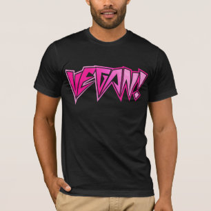 Rocker Pink Vegan T-Shirt