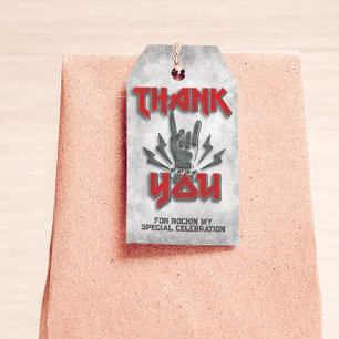 Rocker - Rock Themed Favour Tag
