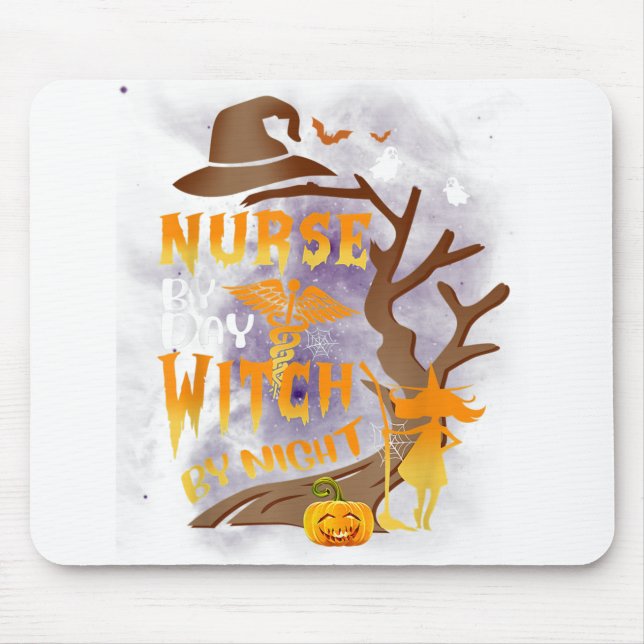 Rocker Skeleton Hand Rock On Costume Funny Hallowe Mouse Pad (Front)