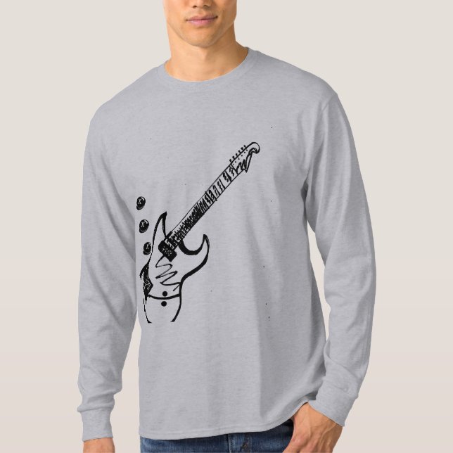 Rockers' Guitar T-Shirt (Front)