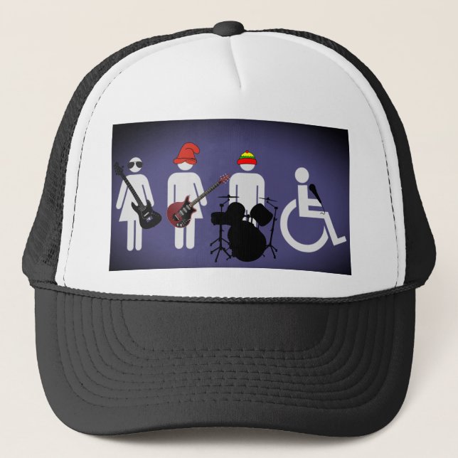 ROCKERS  TRUCKER HAT (Front)